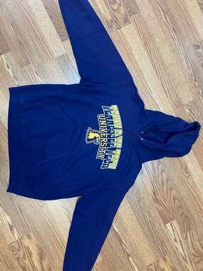 Unisex Champion purple Tennessee Tech Golden Eagles Arch Grandparent Eco Powerbl